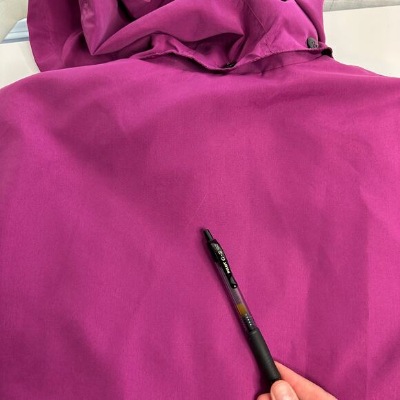 Serbin Sport Fuchsia Anorak Jacket Removable Fleece Liner Womens Size Small S - Picture 12 of 12